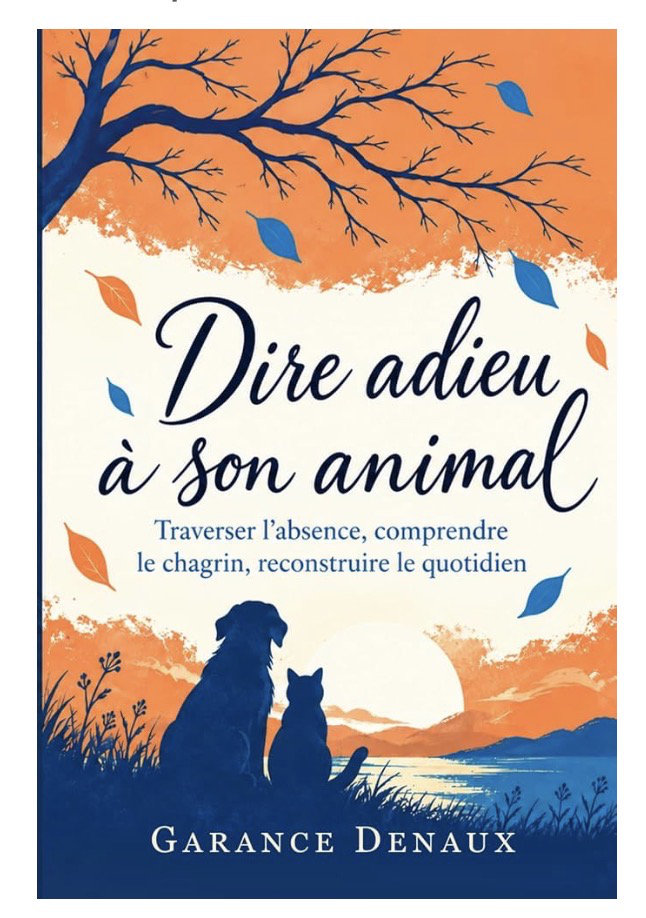 Couverture de Dire adieu à son animal, par Garance Denaux